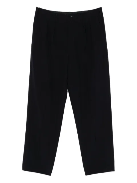 Yohji Yamamoto Pre-Owned 1990s pleated wool trousers