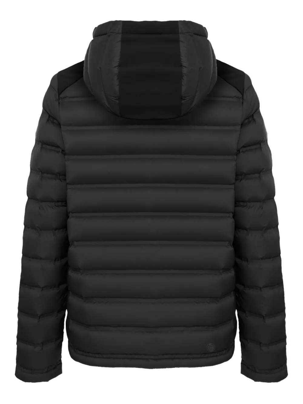 Colmar hooded quilted jacket Zwart
