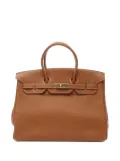Hermès Pre-Owned 2002 Togo Birkin Retourne 35 handbag - Brown