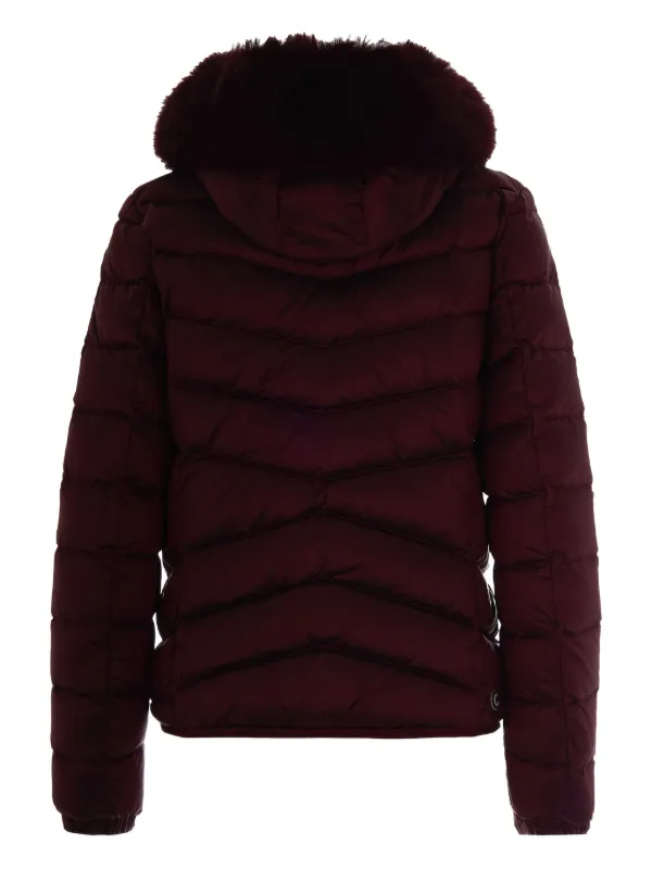 Colmar フーデッド キルティングジャケット | レッド | FARFETCH JP