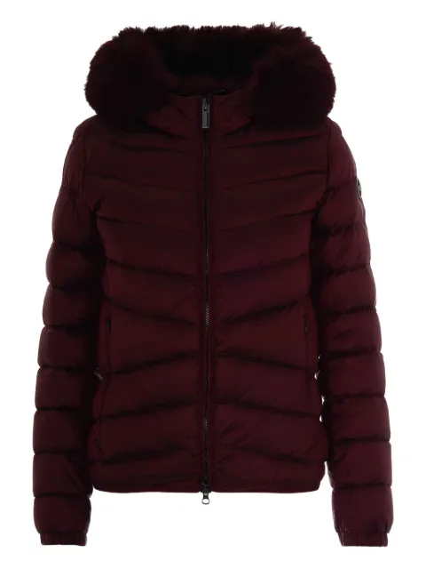 Colmar quilted trimmed hooded jacket