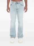 Haikure light-wash five-pockets bootcut jeans - Blue