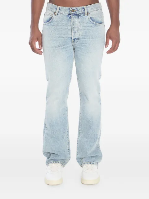Haikure jean bootcut à effet légèrement délavé