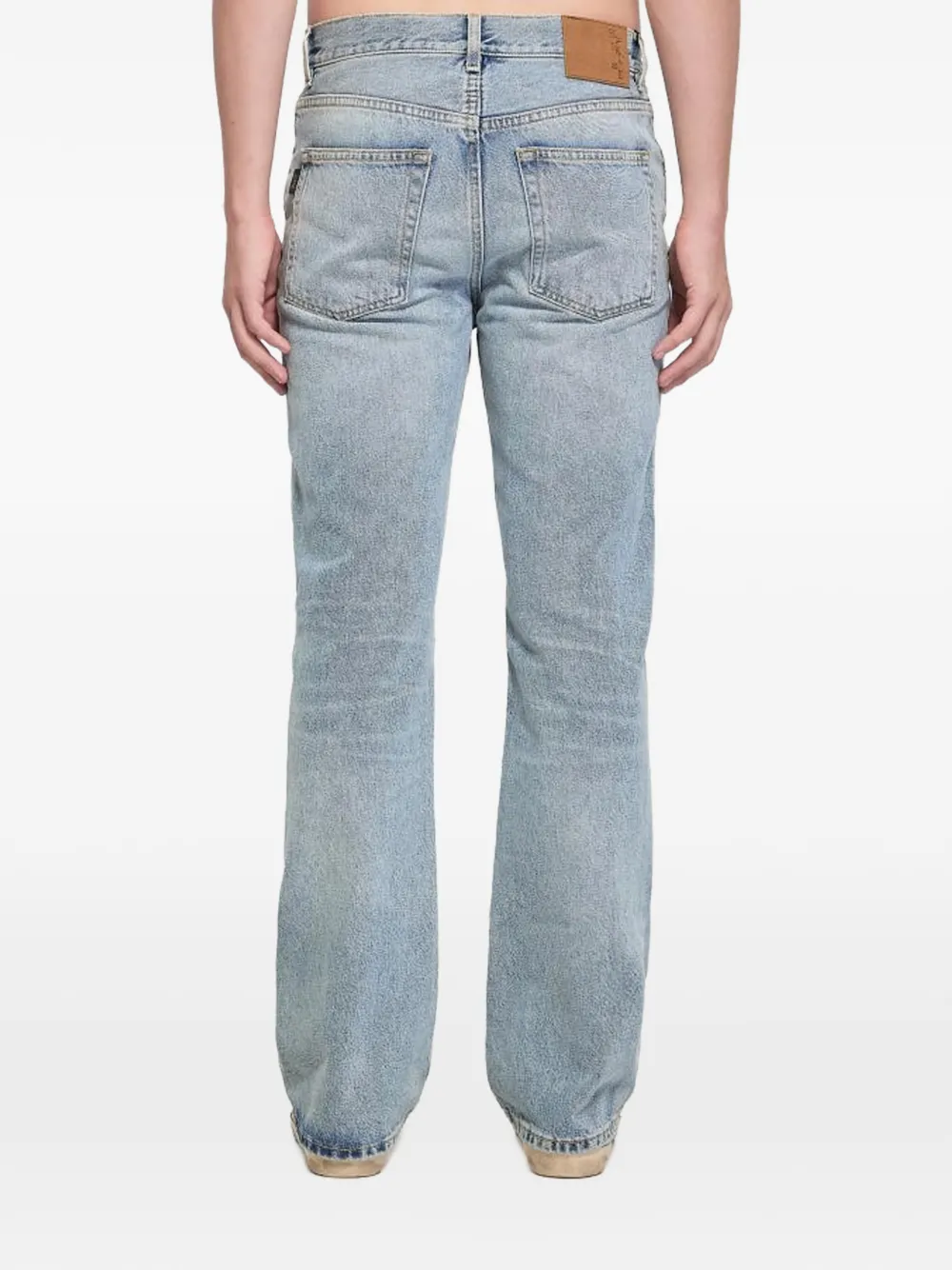  Haikure Fergus Washed Five-pocket Jeans - Blue 