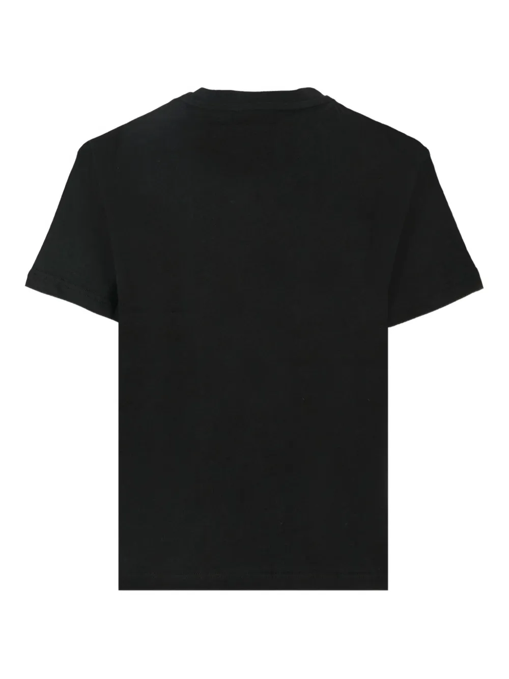 MSGM Kids logo-print T-shirt Zwart
