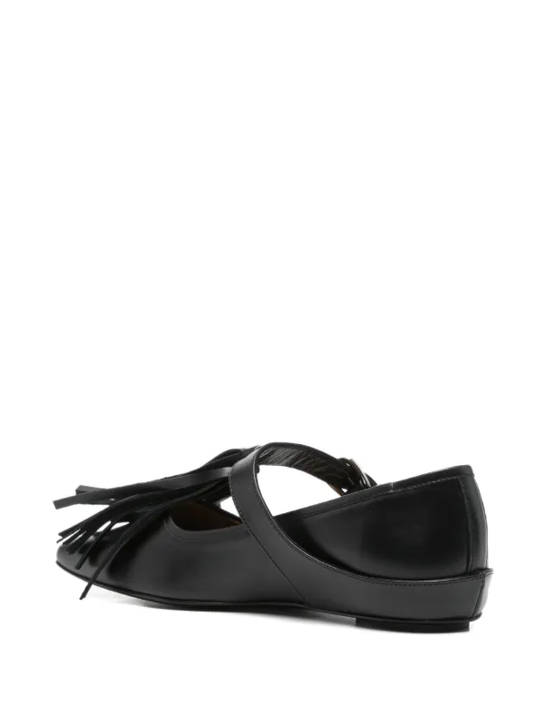 Toga Pulla バックル フラットシューズ | ブラック | FARFETCH JP