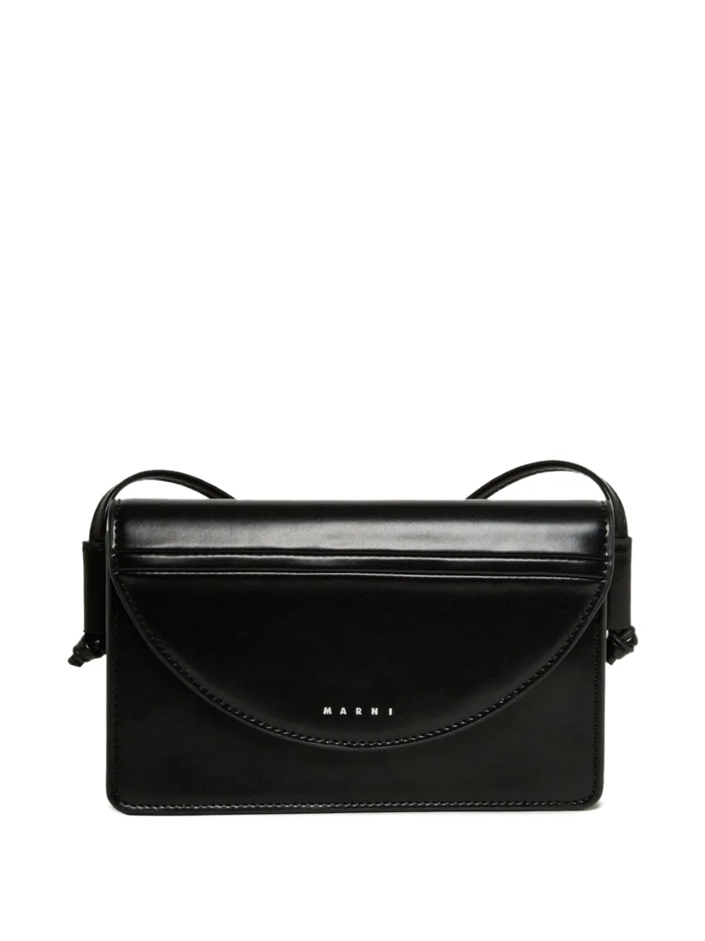 Marni Kids flap shoulder bag - Nero