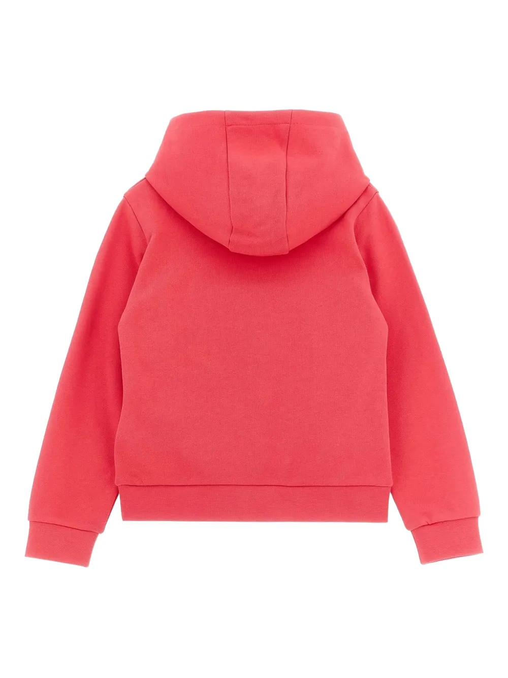 Moncler Enfant Hoodie met logo Roze