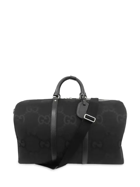 Gucci Pre-Owned 2016-2025 Large Jumbo GG Canvas Duffle Bag travel bag