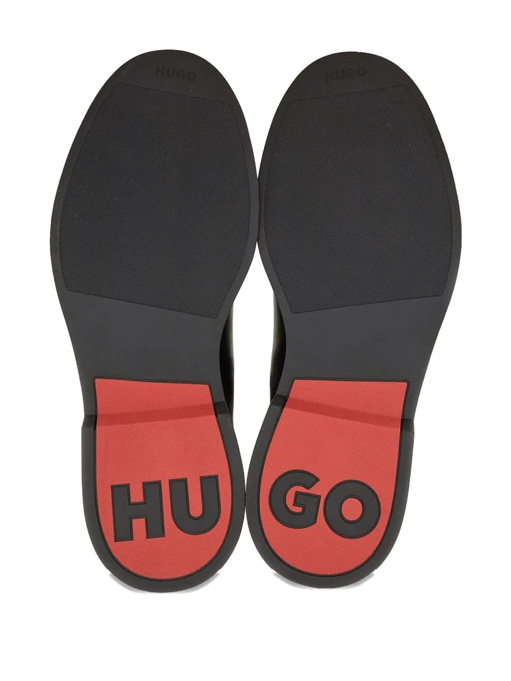 HUGO logo-detail chelsea boots Zwart