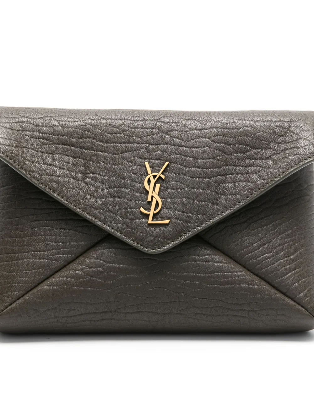 Saint Laurent Cassandre kleine tas met ketting Groen