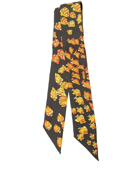 Hermès Pre-Owned 2010-2025 Rencontre Oceane Silk Twilly Scarf scarves