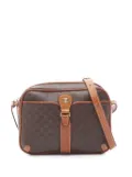 Céline Pre-Owned 2000-2011 Macadam Coated Canvas crossbody bag - Brown