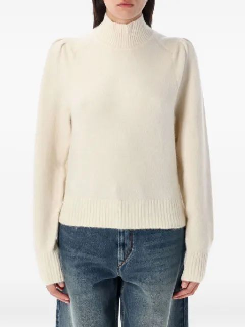 MARANT ÉTOILE turtleneck puff-shoulder jumper