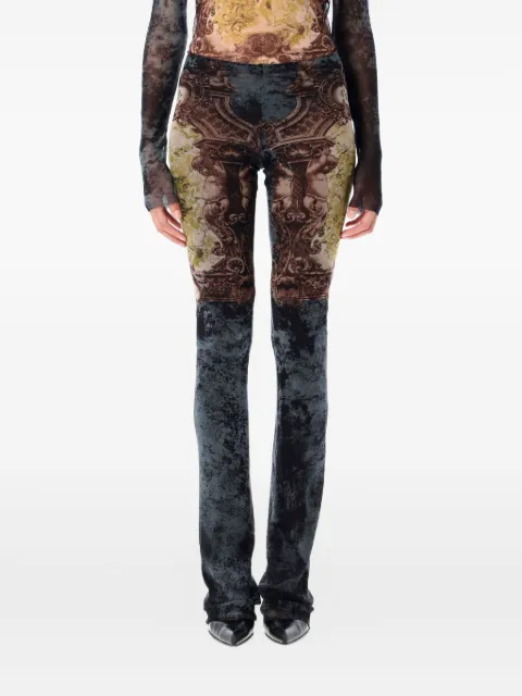Jean Paul Gaultier mesh trousers