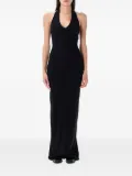 ETERNE halter-neck maxi dress - Black