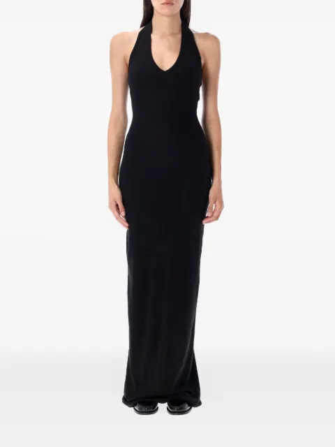 ETERNE halter-neck maxi dress