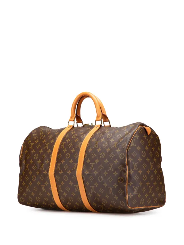 Louis Vuitton Pre-Owned 1990 モノグラム キーポル 50 ボストンバッグ