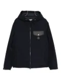 Moncler pocket hooded jacket - Blue