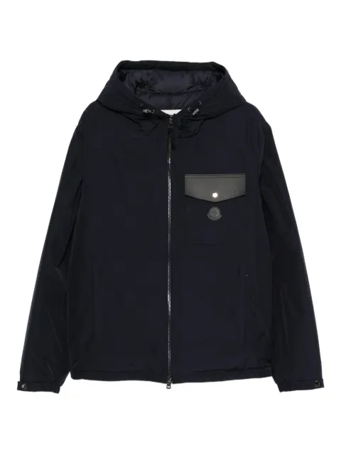 Moncler chamarra con capucha y bolsillo