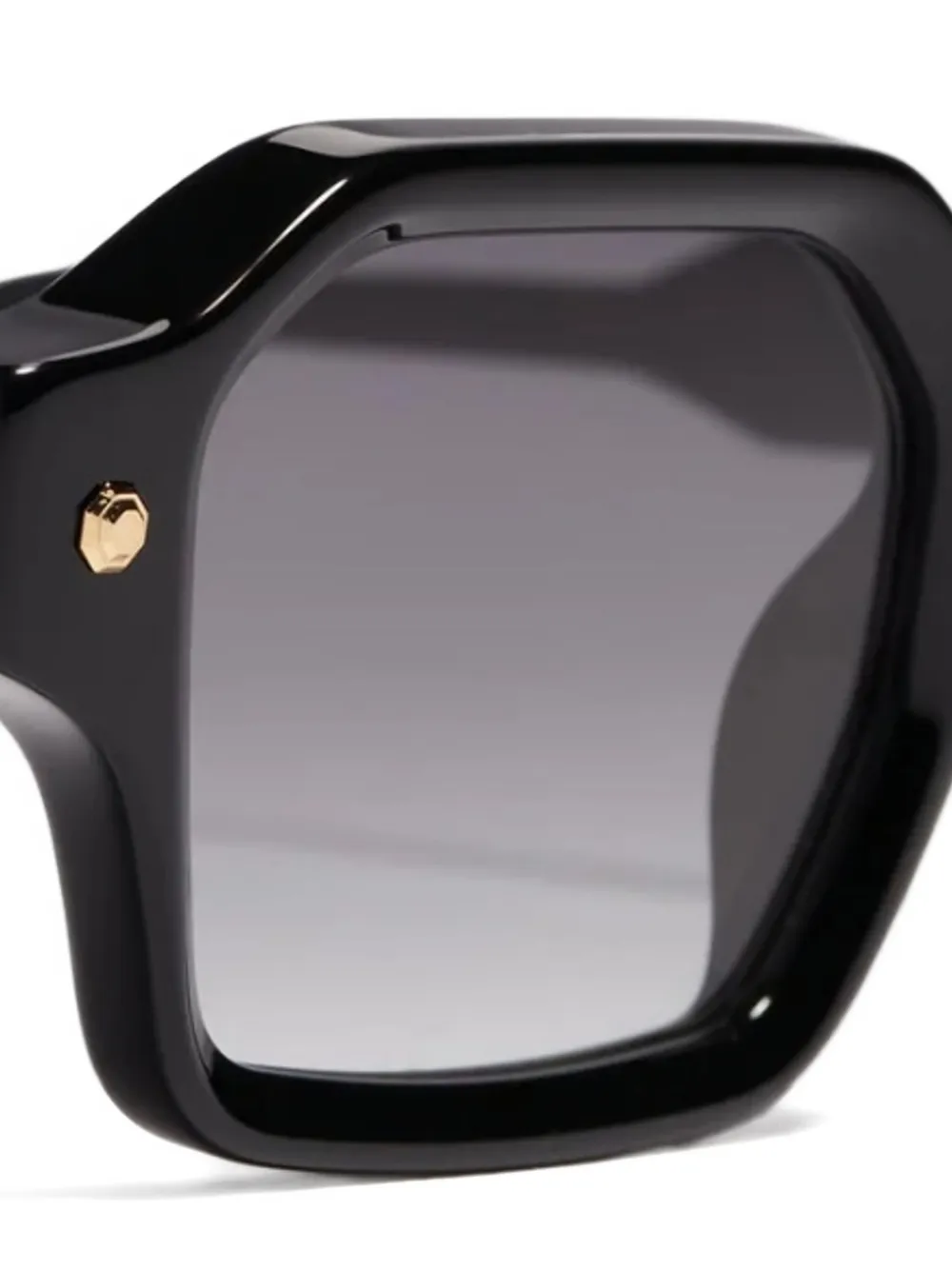 John Dalia geometric-frame sunglasses Goud