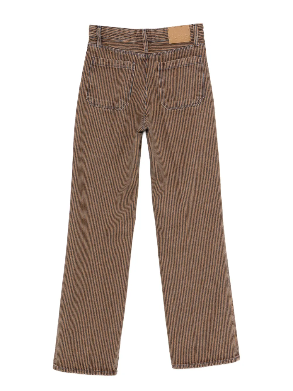Bellerose Kids Gestreepte broek Bruin