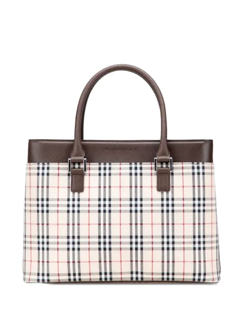 Burberry Pre-Owned bolsa de mano   House Check 2000-2017