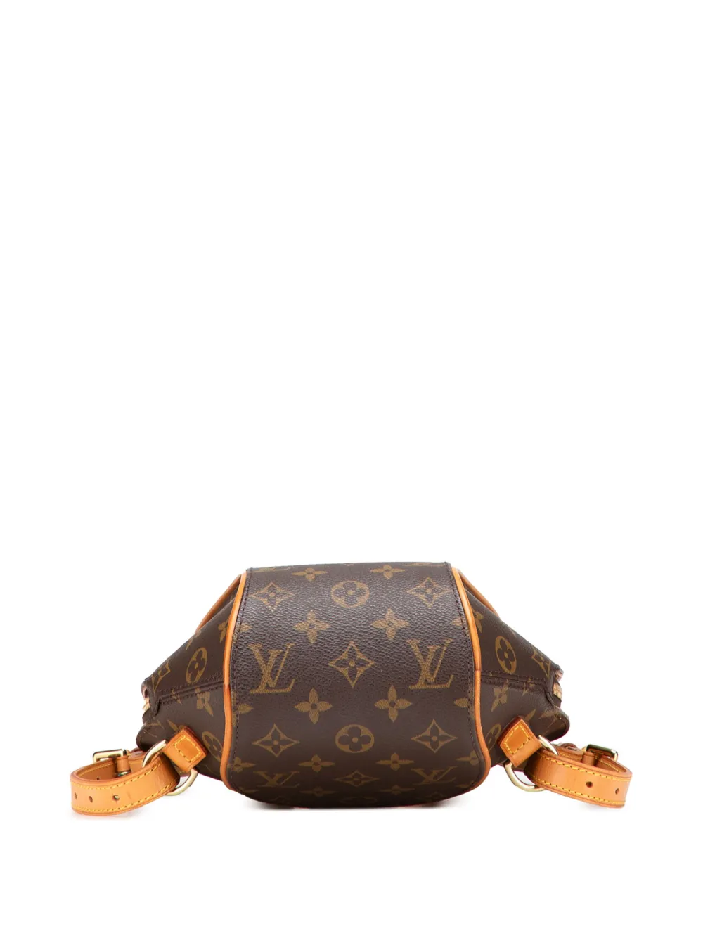 Pre-owned Louis Vuitton 2000 Monogram Ellipse Backpack In Brown