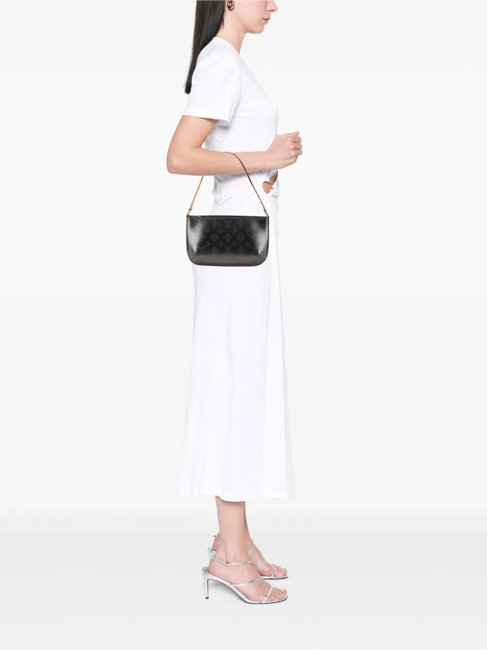 Louis Vuitton Pre-Owned 2002 Monogram Mat Fowler shoulder bag | Pre-Owned | Image 2