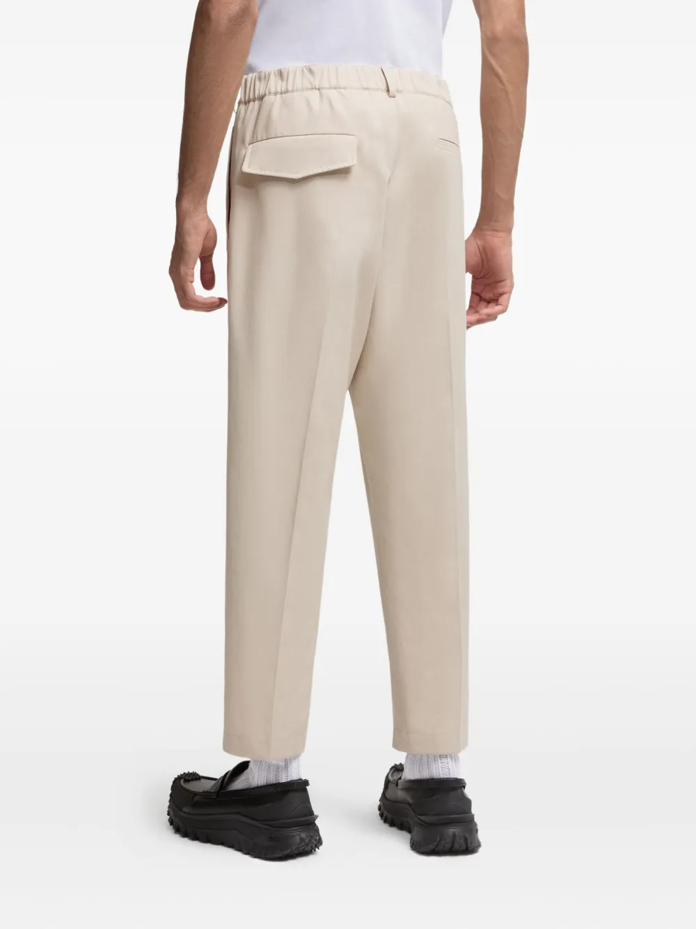 Moncler Broek met zakdetail Beige