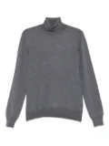 Tagliatore turtleneck wool sweater - Grey