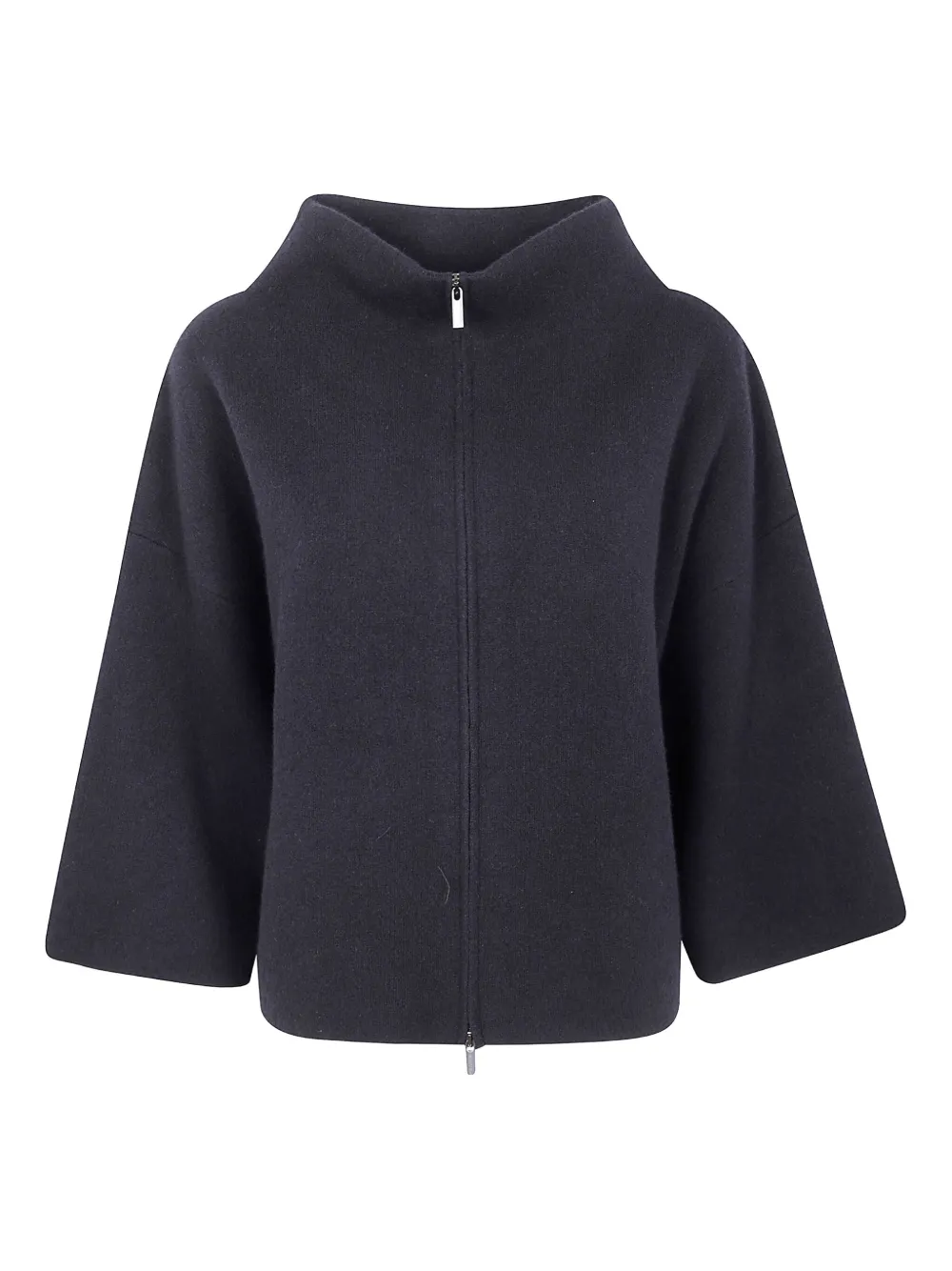 Gentry Portofino Jack met hoge hals Zwart