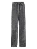 Gentry Portofino corduroy drawstring trousers - Grey