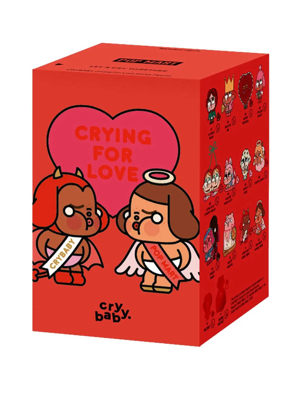 Pop Mart Crying For Love Series figure blind box - レッド Pop Mart Crying For Love Series figure blind box - レッド