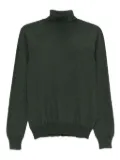 Tagliatore turtleneck virgin-wool sweater - Green