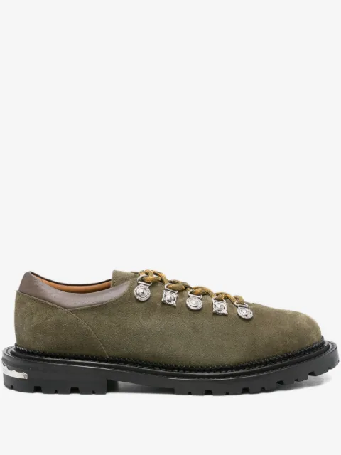 Toga Virilis zapatos derby de gamuza con agujetas