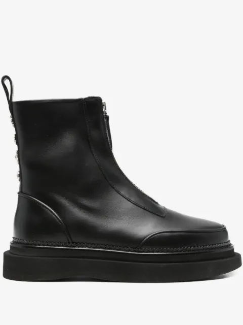 Toga Virilis zip-front embellished boots