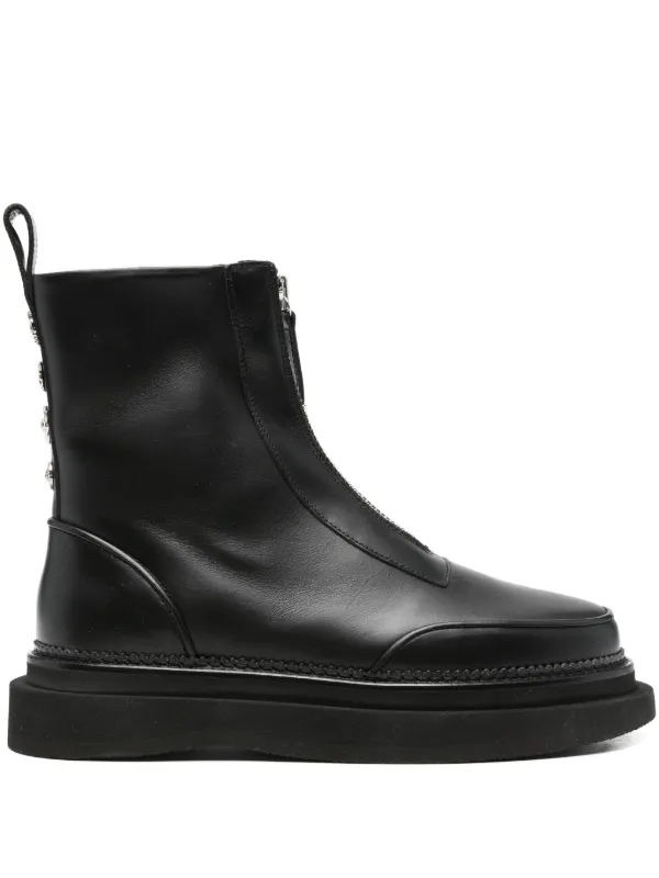 Toga Virilis ジップアップ ブーツ | ブラック | FARFETCH JP