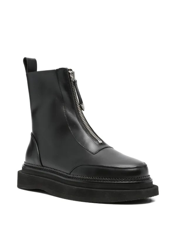 Toga Virilis ジップアップ ブーツ | ブラック | FARFETCH JP