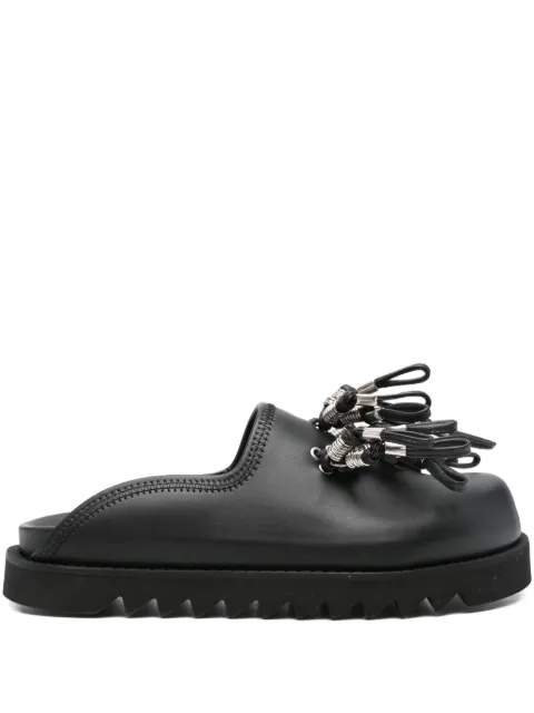 Toga Virilis tassel-embellished leather mules