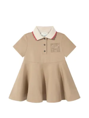 Fendi Kids モノグラムパターン シャツワンピース | ブルー | FARFETCH JP