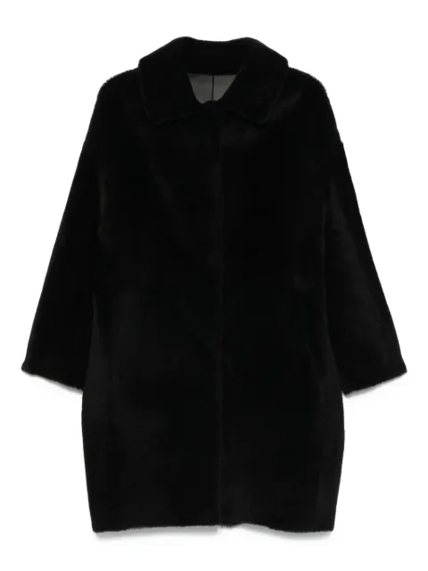 Manzoni 24 chamarra con cuello de lana