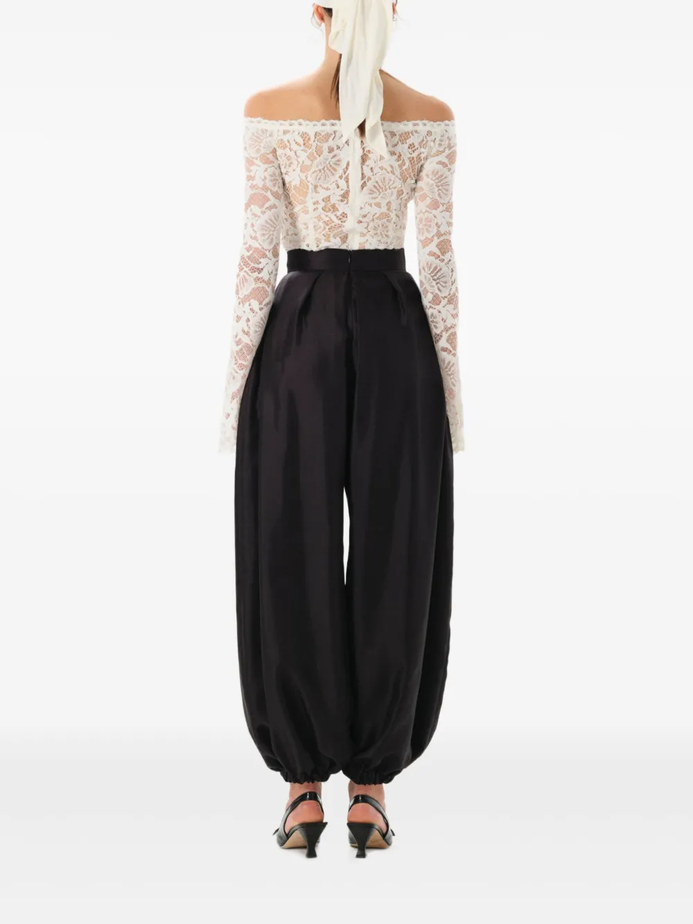 Nomi Lace Bell-Sleeve Top
