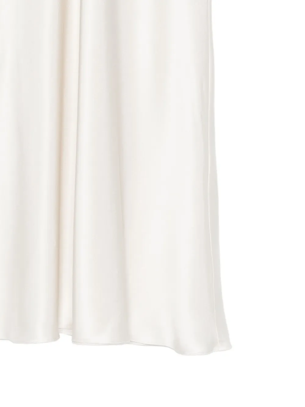 MANURI Tina midi-rok met uitgesneden details Wit