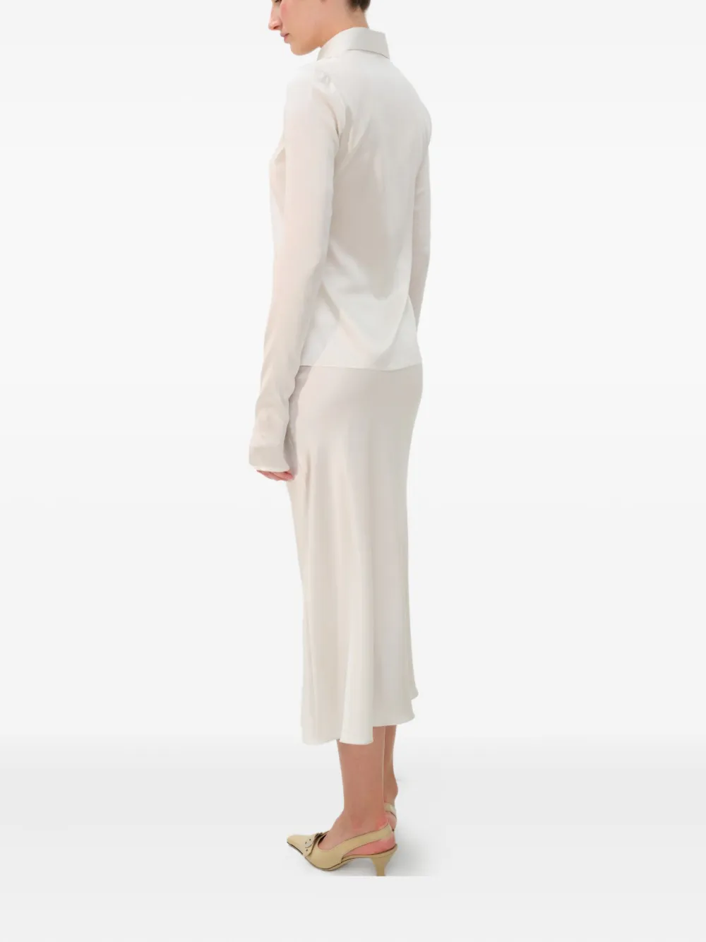 MANURI Tina bias-cut midi skirt | A-Line Skirts | Image 2