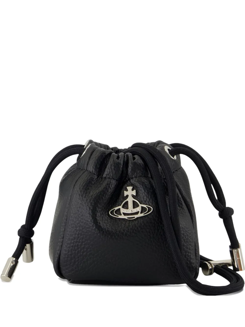 nano Hilary Orb-embellished drawstring bucket bag