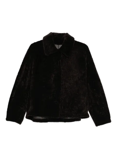 Manzoni 24 collared shearling jacket