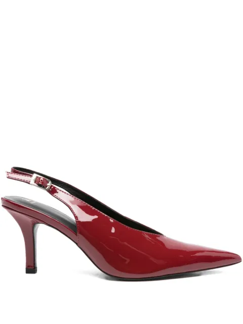 Patrizia Pepe 80mm slingback pointed-toe pumps