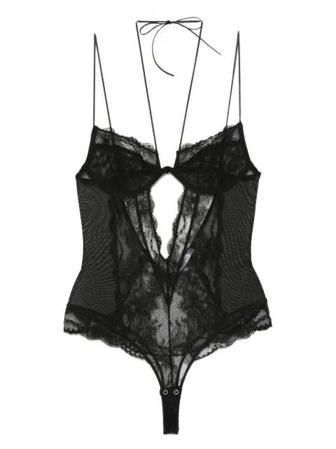 Patrizia Pepe lace-detail bodysuit