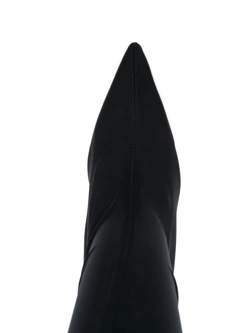 Patrizia Pepe 85mm Stretch Heeled Boots In Black